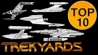 Trekyards Top 10  Romulan Fasa Ships [upl. by Edd996]