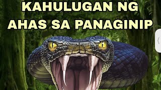 KAHULUGAN NG AHAS SA PANAGINIP [upl. by Nord]