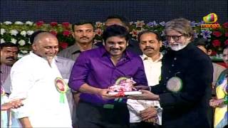 King Nagarjuna receive Nandi Award  Nandi Awards Function  Telugu Filmnagar [upl. by Enrika]