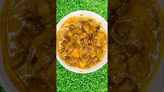 দারুন স্বাদে মাশরুম কারি  Mushroom Curry😋😋 shorts ytshorts youtubeshorts recipeviral trending [upl. by Brodeur]