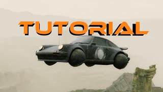 Scifi Car Blender Tutorial [upl. by Swainson212]