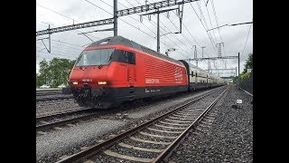 Führerstandsmitfahrt SBB InterCity Bern  Spiez [upl. by Itin]