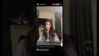 Jenna Ortega says in a live that she doesnt like shoppingshortsjennaortegagoviralforyoufyfyp [upl. by Omari]