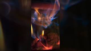 Secondary combustion in wood stove drolet firewood woodstove [upl. by Conlee250]