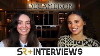 The Decameron Stars Tanya Reynolds amp Jessica Plummer Talk Complex Characters And Relationships [upl. by Mulry]