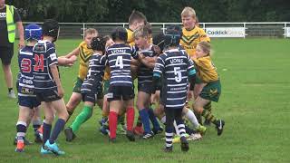 Hunslet Club Parkside vs Featherstone Lions Under 9s Game 1 19092021 [upl. by Ximena]