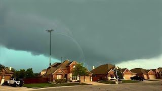 Dramatic Footage of the Tornado hit Elkhorn Omaha Nebraska  Tornado 2024 [upl. by Einafets]