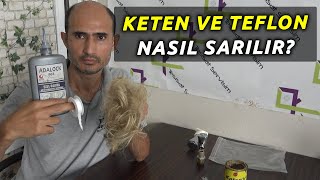 KETEN NASIL SARILIR  TEFLON BANT NASIL SARILIR [upl. by Cloe]