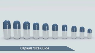 Capsule Size Guide  LFA Capsule Fillers [upl. by Garber322]