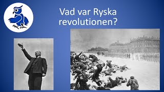 Vad var Ryska revolutionen Världskrig [upl. by Amahs]