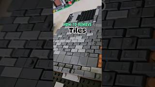 Remove LEGO tiles lego legohack legobrick legocollection [upl. by Kimbell]