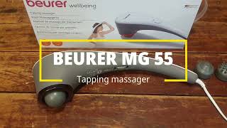 Beurer MG 55 Tapping Massager with an Infrared [upl. by Yhtur]