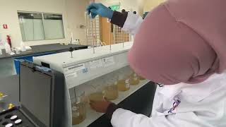 INDIVIDUAL VIDEO FOR PRACTICAL TEST  JAR TEST  KAS 3223 WASTEWATER TREATMENT TECHNOLOGY [upl. by Nnaid]