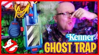 Kenner Real Ghostbusters Ghost Trap RETRO TOY REVIEW [upl. by Templa]