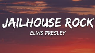 Elvis Presley  Jailhouse Rock Lyrics [upl. by Helfant]