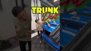 Pdr tutorial  how to fix a dent autobodyrepair paintlessdentrepair cardentrepair [upl. by Hux]