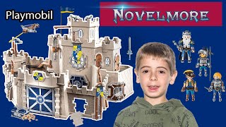 Το Μεγάλο Κάστρο των Ιπποτών του Novelmore Playmobil Grand Castle of Novelmore Unboxing [upl. by Arthur]