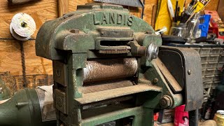 Landis leather splitter restoration  Part 1 disassembly [upl. by Aliuqehs416]