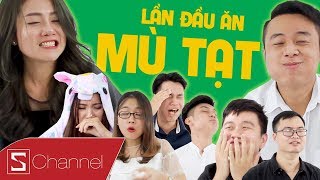 Schannel REACTION  LẦN ĐẦU ĂN MÙ TẠT wasabi và cái kết CHOÁNG VÁNG [upl. by Asirrac]