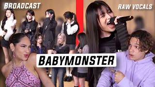 Our Most Anticipated LIVE PERFORMANCE  Waleska amp Efra react to BABYMONSTER  DRIP SBS Radio [upl. by Ardnahc]