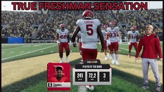 CFB 25  Rutgers Dynasty  Freshman Sensation Starts [upl. by Einnhoj]