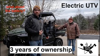 Intimidator Classic EV 3 Year Owner Update Electric UTV [upl. by Yelhsa]