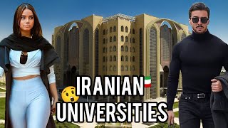 What is going on in Iranian universities 🤔 Take a walk with me in Najaf Abad University  IRAN 🇮🇷 [upl. by Eceinaj]