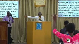 TAKE UP YOUR CROSS AND FOLLOW HIM CHRIST THE WORD  PASTOR SOLOMON NACHINA [upl. by Nabatse416]