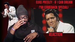 This Is Special Elvis Presley  If I Can Dream 68 Comeback Special REACTION [upl. by Roumell]