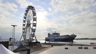 Tavemünde Einlaufen der Finnlines  FINNTRADER  MALMÖ am 24072023 Shipspotting [upl. by Duke565]