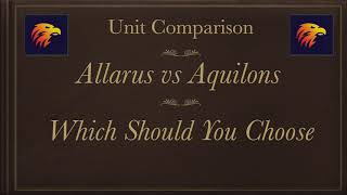 Allarus vs Aquilons  Review  Mathammer  Tactics  Which should you choose  Unit Review [upl. by Nylecyoj]