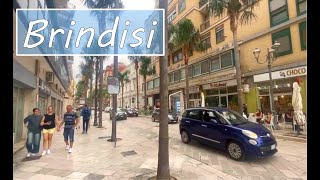 Brindisi Italy  A historic port city  Walking Tour 2024 [upl. by Collin297]