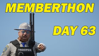 The Best Division In GTA 5 RP  Memberthon Day 63 [upl. by Airyk]