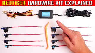 REDTIGER MultiSize Hardwire Kit Install Prep Connections amp Fuse Taps Explained [upl. by Ailemor]