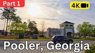 Driving Around Pooler GA  Part 1 [upl. by Nappie]