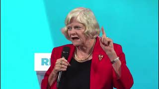 Ann Widdecombe Immigration and Crime  Reform UK Party Conference 2024 [upl. by Aierb]