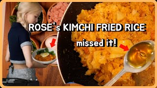 Easy Kimchi Fried Rice Recipe 🍚 🌶️ kimchifriedrice recipes koreanspicyfood [upl. by Atazroglam]