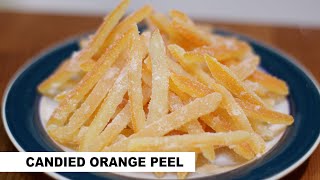 How to Make Candied Orange Peel [upl. by Bouzoun98]