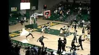 MITCHELS MIRACLE HALFCOURT BUZZER BEATER IN DOUBLE OVERTIME Cal Poly Pomona Wins [upl. by Aicekat]