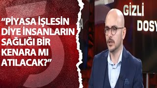 Erkan Trükten quotPiyasa işlesin diye insanların can sağlığını bir kenara mı atılacakquot [upl. by Itsur674]