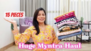 Huge Myntra Haul ₹3001700 l Best Kurtis Kurta Sets Jeans Tops Tshirts l Dream Simple [upl. by Keese]