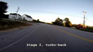 2011 STI Invidia Q300 CatBack vs TurboBack [upl. by Nylrebma788]