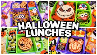 HALLOWEEN LUNCHES that are SCARY EASY to Make  Halloween COSTUME REVEAL for our BIG Family [upl. by Halian]