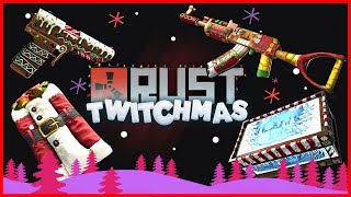 Rust Twitchmas SkinsTwitch Winter DropsGingerbread SAPNutcracker AKSnow ShowcaseSanta SB [upl. by Laban]