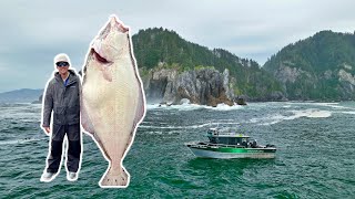 GIANT Alaskan Halibut 4 Days Fishing and Eating what we catch [upl. by Nilat]