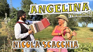 Angelina tarantella Nicola SCACCHIA e il suo organetto di F Coladarci e D Di Giovanni [upl. by Atneuqal]