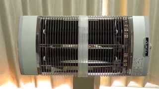 開封動画！2014年最新モデル！ERFT11RS ダイキン 遠赤外線ストーブ（パールホワイト） DAIKIN セラムヒート [upl. by Porcia]