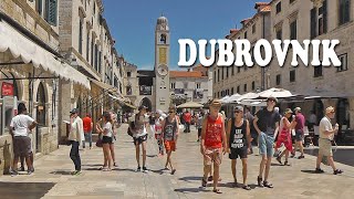 Croatia  Dubrovnik  Walking Tour [upl. by Asher]