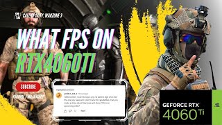 Call of Duty Warzone 3  Season 3  RTX 4060Ti 8GB  FPS ON RTX4060Ti [upl. by Retsam370]