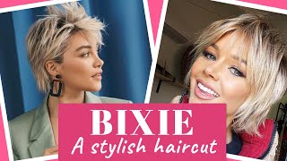 BIXIE  the perfect short style women haircut [upl. by Wanyen331]